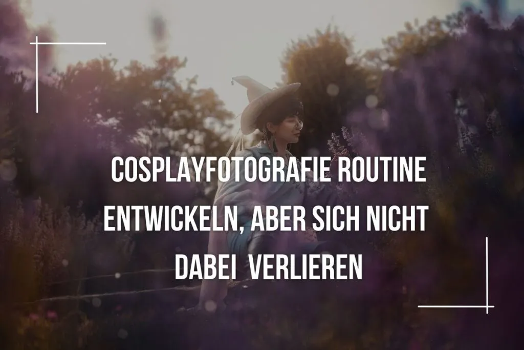 Header: seine eigene Routine in der Cosplayfotografie entwickeln